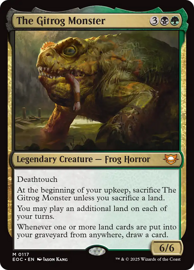 The Gitrog Monster [Edge of Eternities Commander] | Galaxy Games LLC
