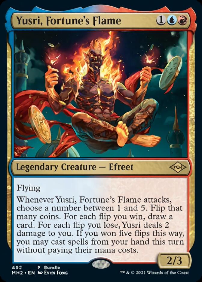 Yusri, Fortune's Flame (Bundle) [Modern Horizons 2] | Galaxy Games LLC