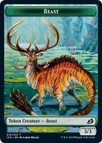 Beast (010) // Hydra Double-Sided Token [Commander 2020 Tokens] | Galaxy Games LLC