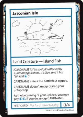 Jasconian Isle (2021 Edition) [Mystery Booster Playtest Cards] | Galaxy Games LLC