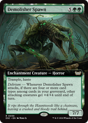 Demolisher Spawn (Extended Art) [Duskmourn: House of Horror Commander] | Galaxy Games LLC