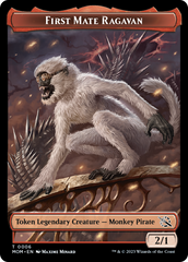 First Mate Ragavan // Phyrexian Saproling Double-Sided Token [March of the Machine Tokens] | Galaxy Games LLC