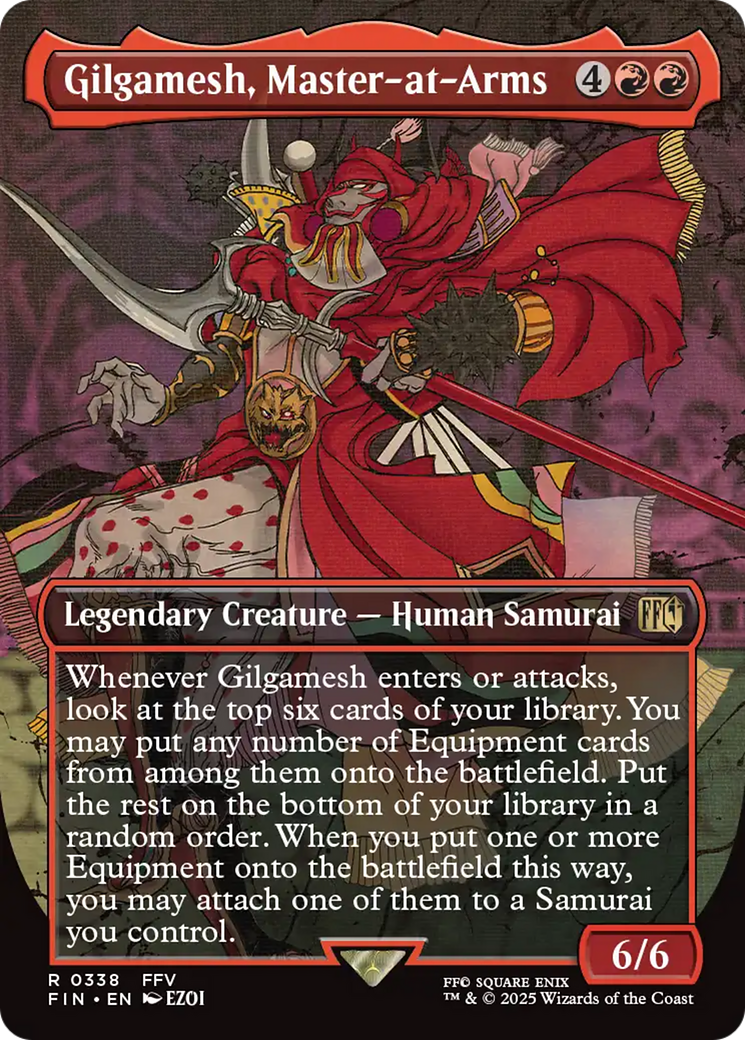 Gilgamesh, Master-at-Arms (Borderless) [FINAL FANTASY] | Galaxy Games LLC