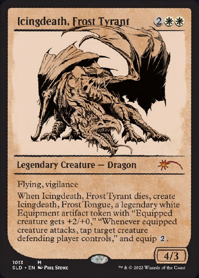 Icingdeath, Frost Tyrant (Showcase) [Secret Lair Drop Series] | Galaxy Games LLC