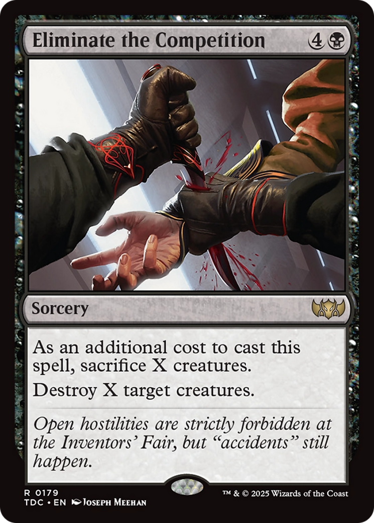 Eliminate the Competition [Tarkir: Dragonstorm Commander] | Galaxy Games LLC