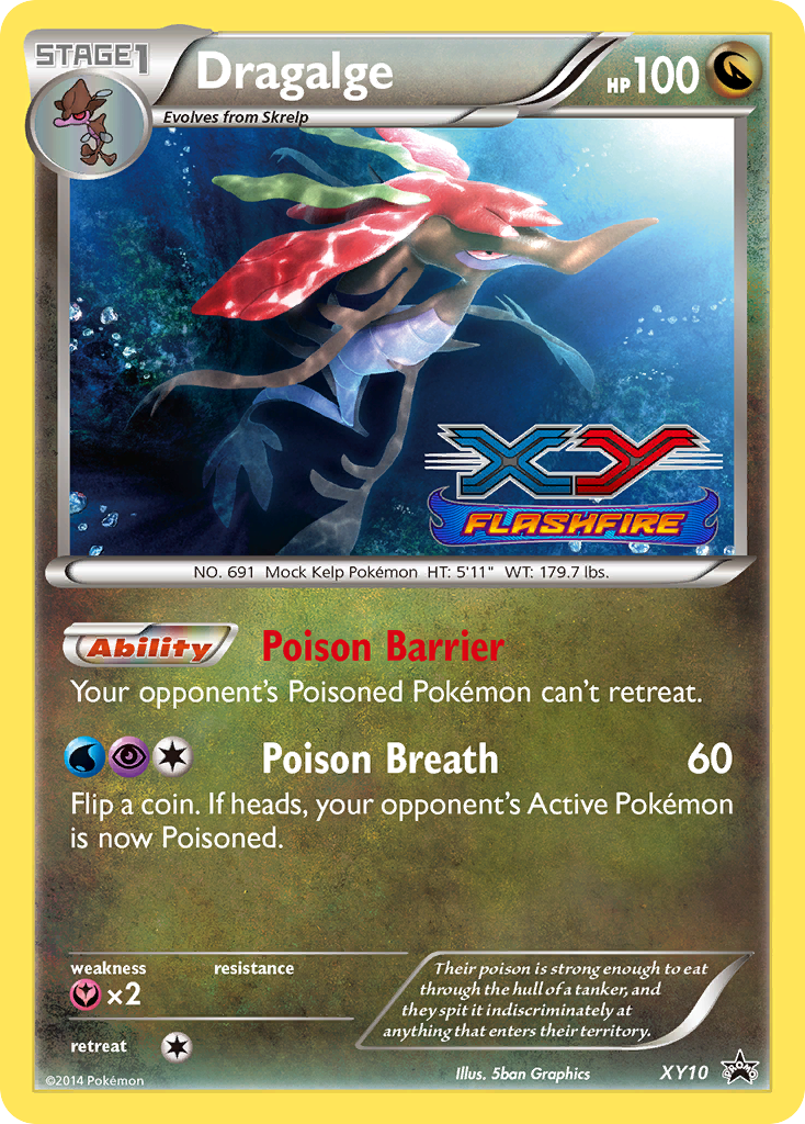 Dragalge (XY10) [XY: Black Star Promos] | Galaxy Games LLC