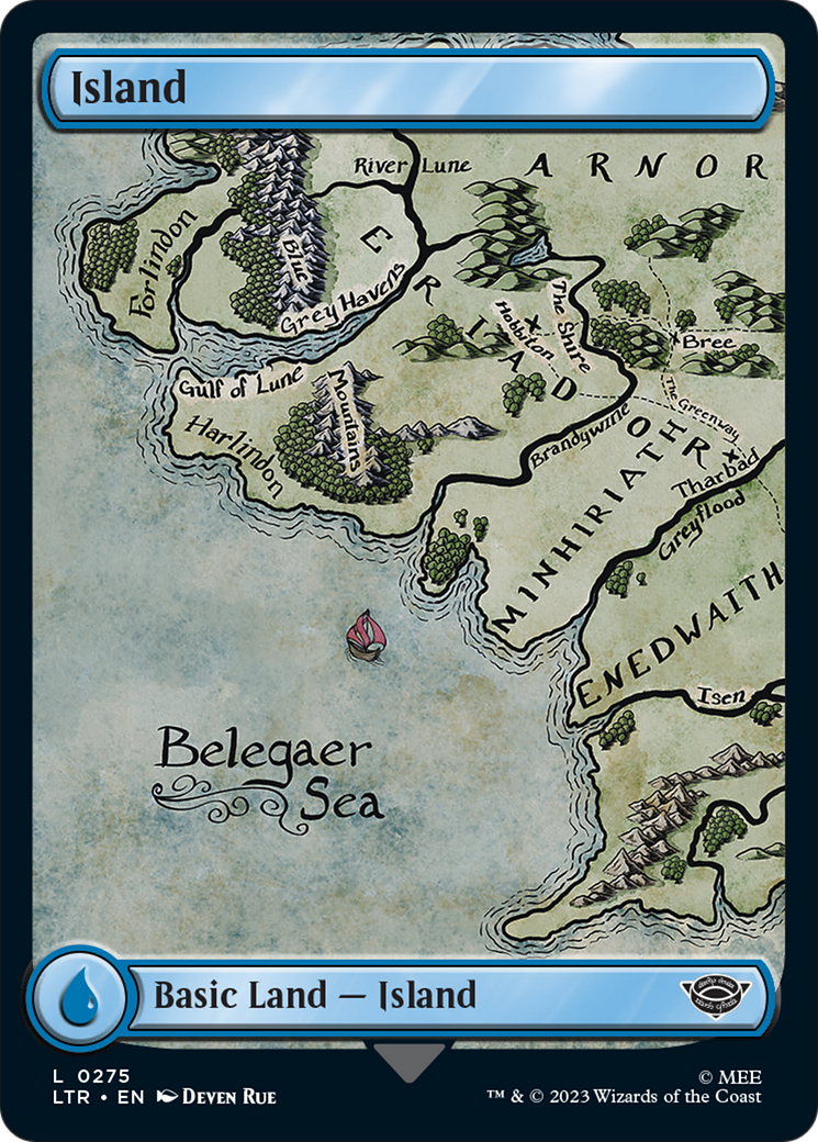 Island (275) [The Lord of the Rings: Tales of Middle-Earth] | Galaxy Games LLC