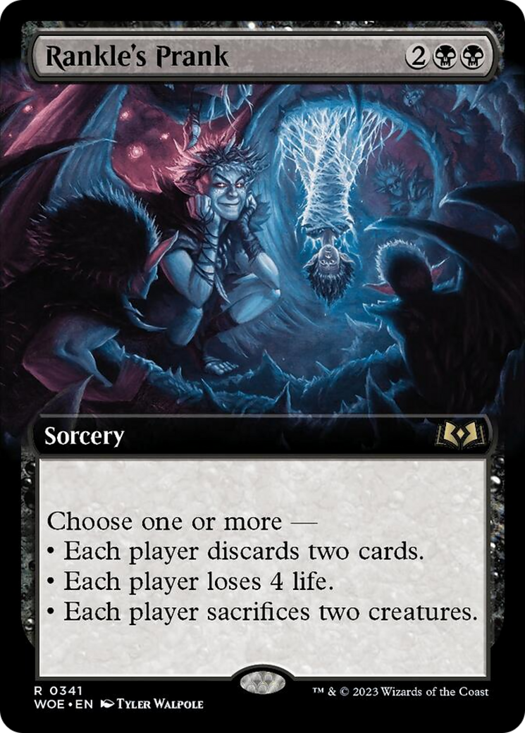 Rankle's Prank (Extended Art) [Wilds of Eldraine] | Galaxy Games LLC