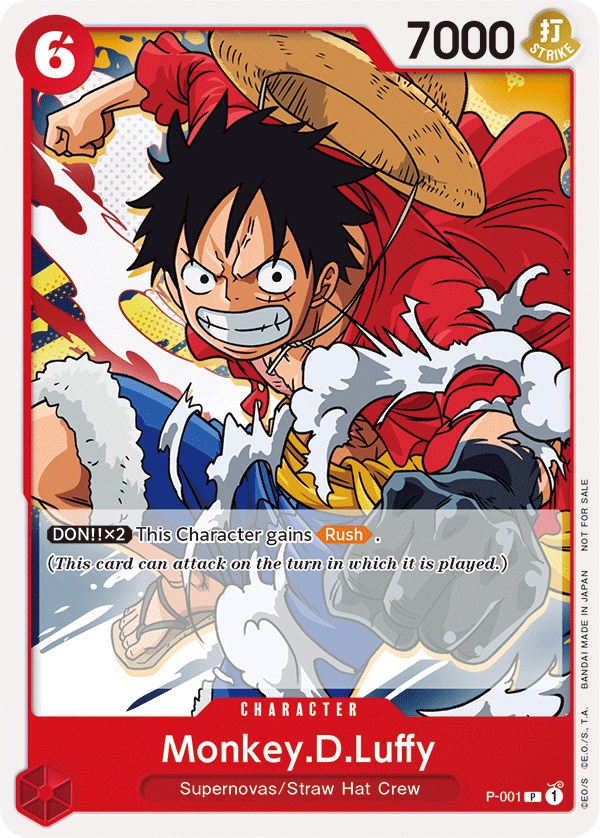 Monkey.D.Luffy (Super Pre-Release) [Participant] [One Piece Promotion Cards] | Galaxy Games LLC