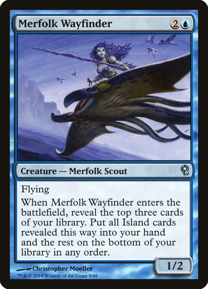 Merfolk Wayfinder [Duel Decks: Jace vs. Vraska] | Galaxy Games LLC