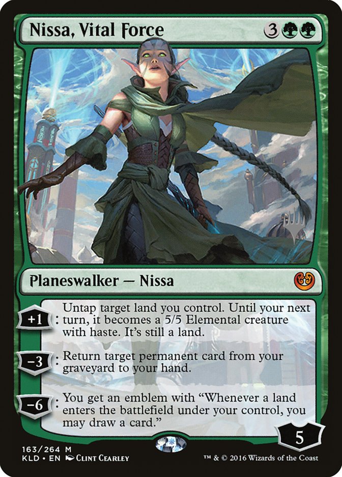 Nissa, Vital Force (Promo Pack) [Kaladesh Promos] | Galaxy Games LLC