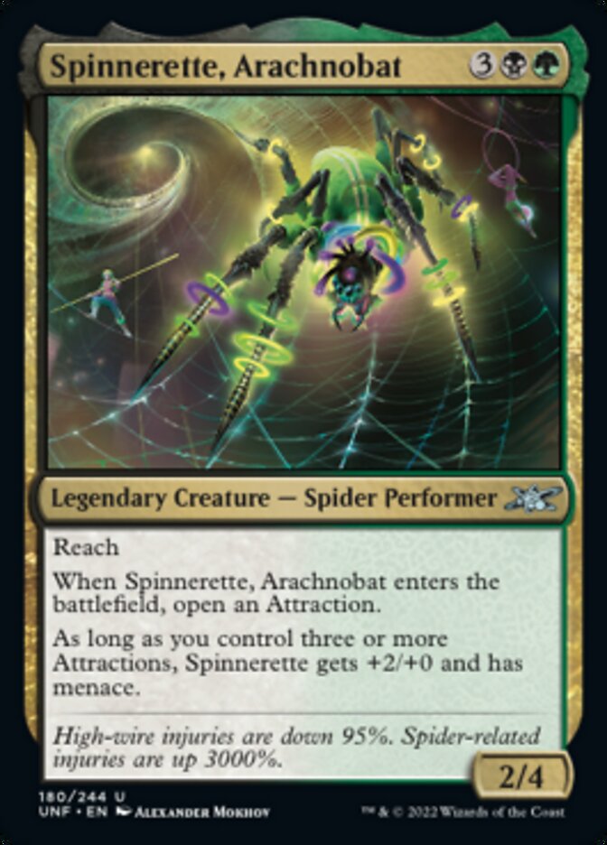 Spinnerette, Arachnobat [Unfinity] | Galaxy Games LLC