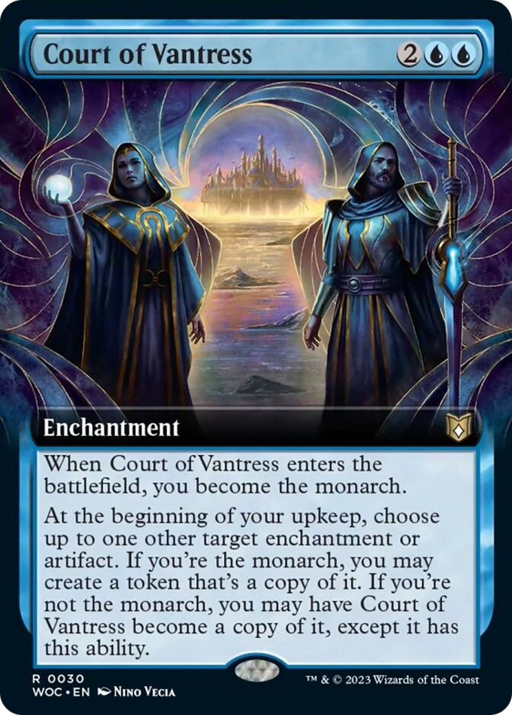 Court of Vantress (Extended Art) [Wilds of Eldraine Commander] | Galaxy Games LLC