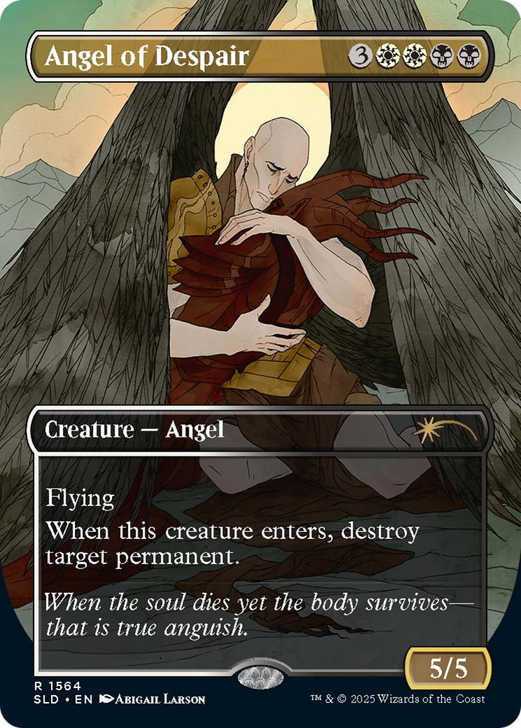 Angel of Despair (Rainbow Foil) [Secret Lair Drop Series] | Galaxy Games LLC