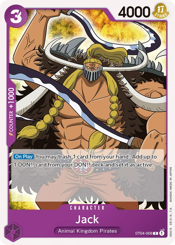 Jack [Starter Deck: Animal Kingdom Pirates] | Galaxy Games LLC