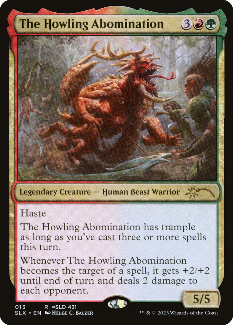 The Howling Abomination [Secret Lair: Universes Within] | Galaxy Games LLC