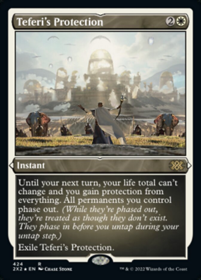 Teferi's Protection (Foil Etched) [Double Masters 2022] | Galaxy Games LLC