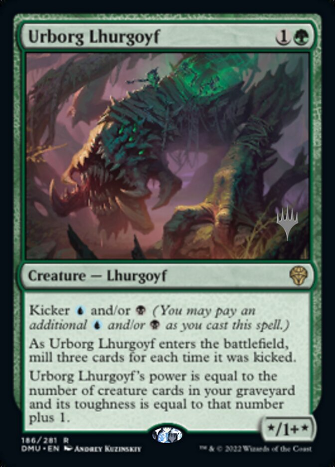 Urborg Lhurgoyf (Promo Pack) [Dominaria United Promos] | Galaxy Games LLC