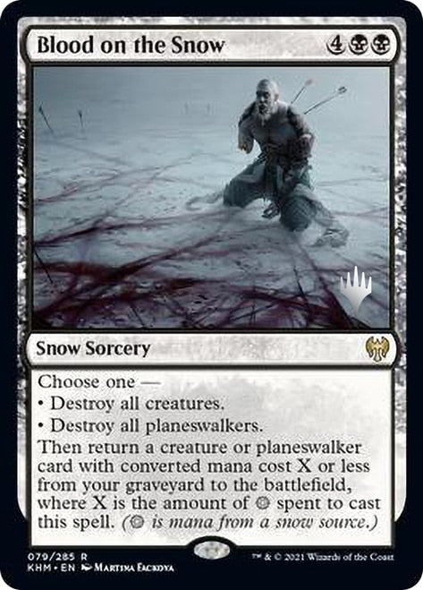 Blood on the Snow (Promo Pack) [Kaldheim Promos] | Galaxy Games LLC