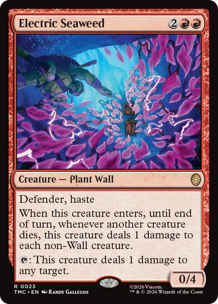 Electric Seaweed [Teenage Mutant Ninja Turtles Commander] | Galaxy Games LLC