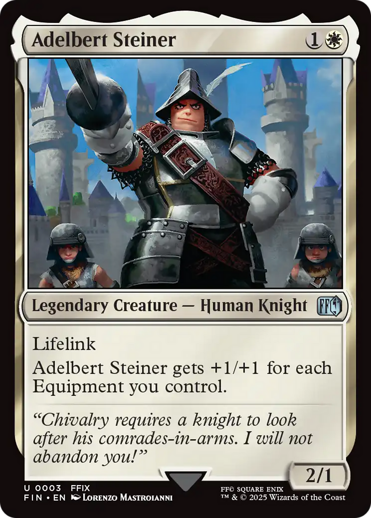Adelbert Steiner [FINAL FANTASY] | Galaxy Games LLC