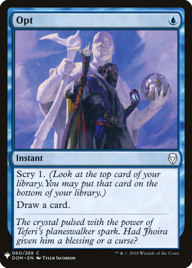 Opt [Mystery Booster] | Galaxy Games LLC