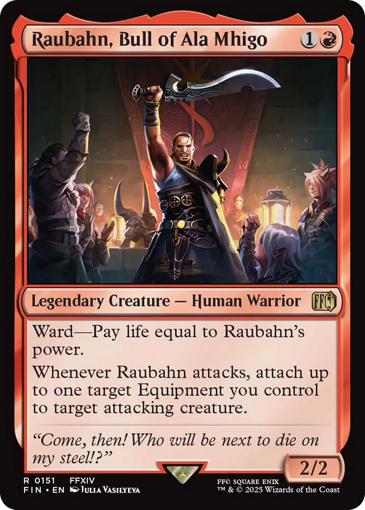 Raubahn, Bull of Ala Mhigo [FINAL FANTASY] | Galaxy Games LLC