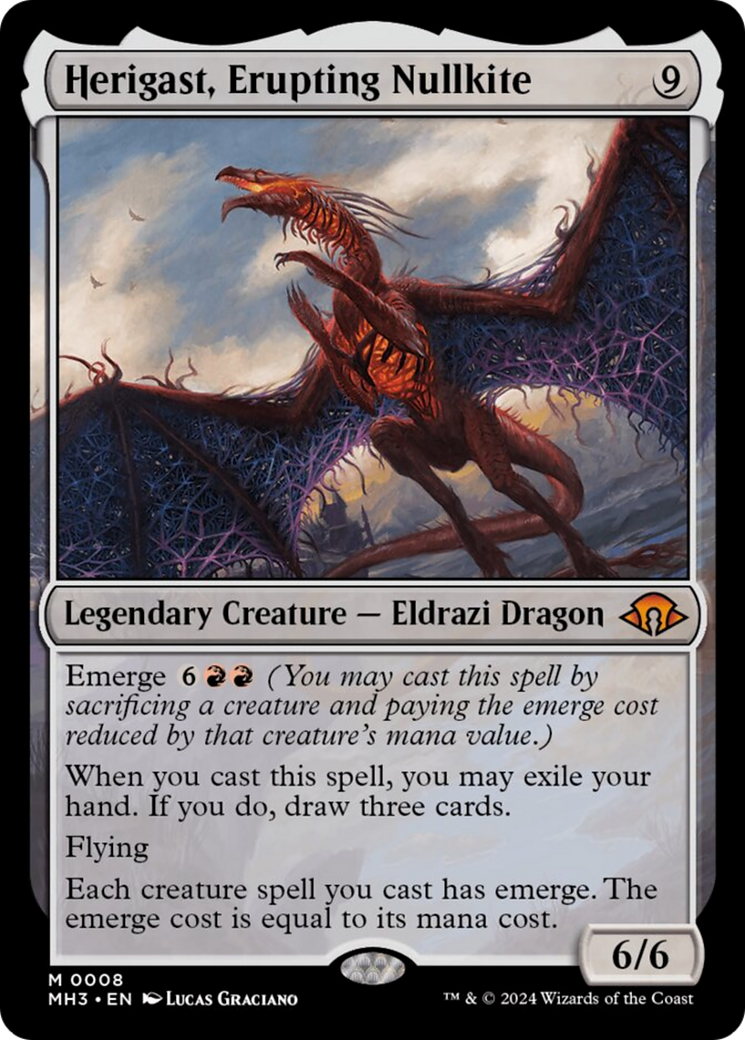 Herigast, Erupting Nullkite [Modern Horizons 3] | Galaxy Games LLC