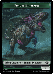 Fungus Dinosaur // Skeleton Pirate Double-Sided Token [The Lost Caverns of Ixalan Tokens] | Galaxy Games LLC