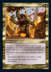 Territorial Kavu (Retro Foil Etched) [Modern Horizons 2] | Galaxy Games LLC