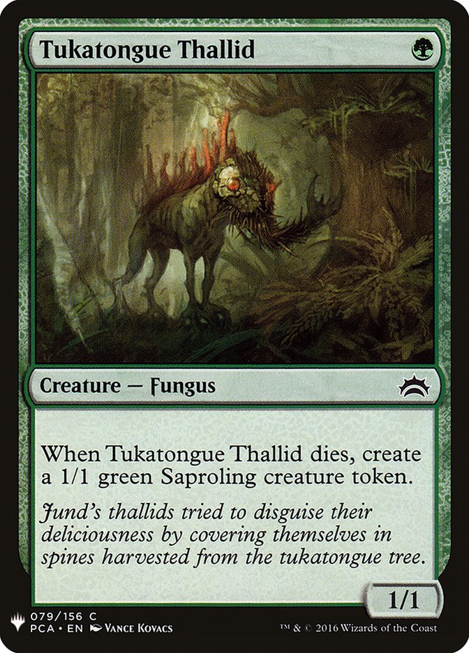 Tukatongue Thallid [Mystery Booster] | Galaxy Games LLC