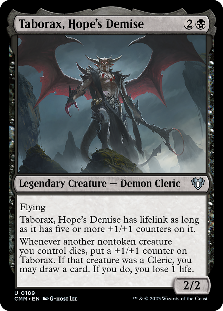 Taborax, Hope's Demise [Commander Masters] | Galaxy Games LLC