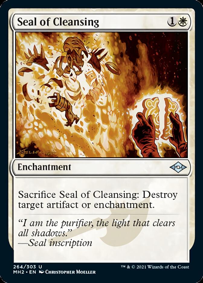 Seal of Cleansing (Foil Etched) [Modern Horizons 2] | Galaxy Games LLC