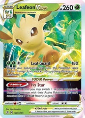 Leafeon VSTAR (SWSH195) (Jumbo Card) [Sword & Shield: Black Star Promos] | Galaxy Games LLC