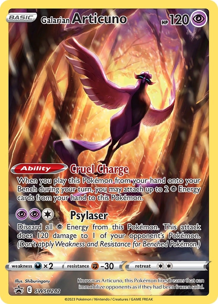 Galarian Articuno (SWSH282) [Sword & Shield: Black Star Promos] | Galaxy Games LLC