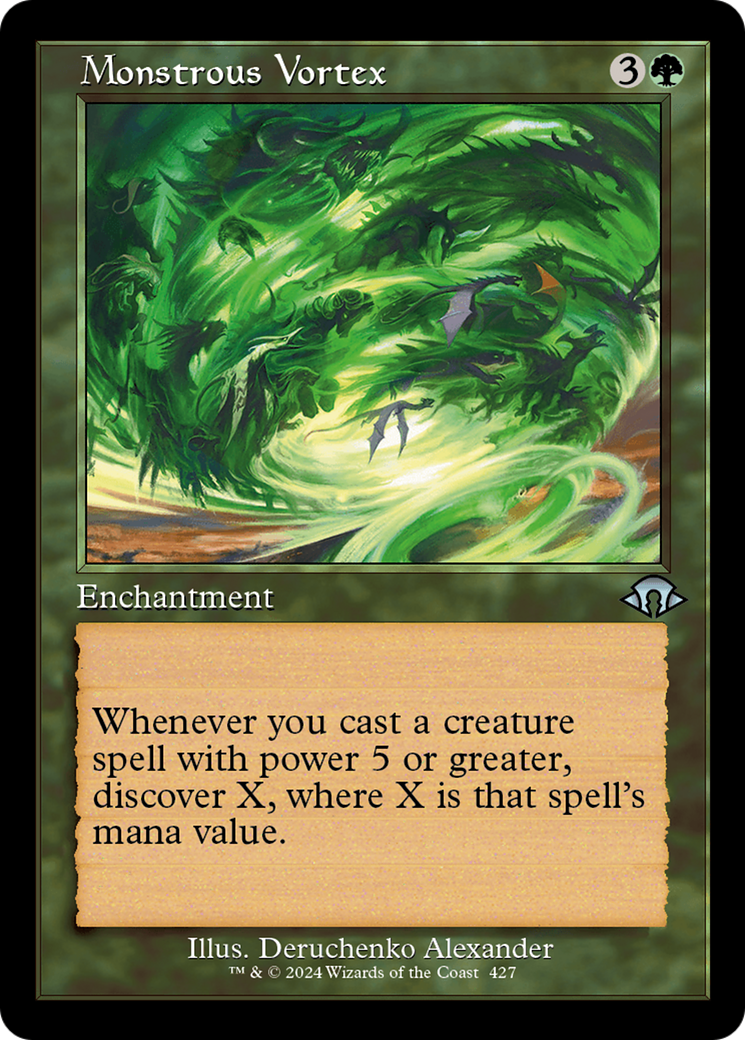 Monstrous Vortex (Retro) [Modern Horizons 3] | Galaxy Games LLC