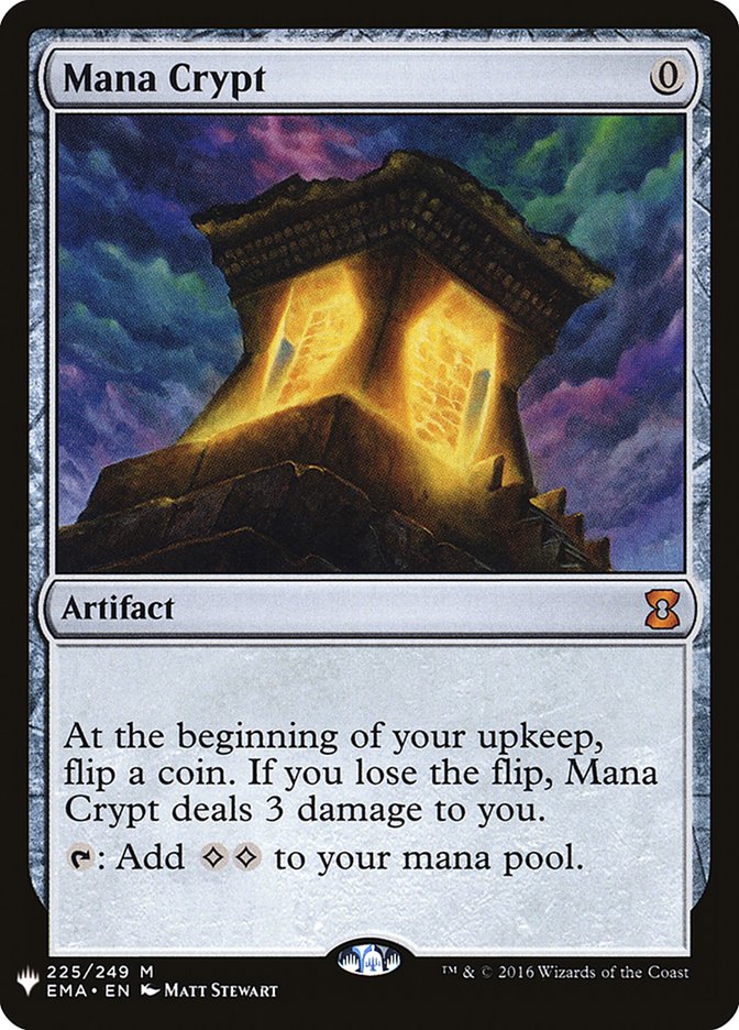 Mana Crypt [Mystery Booster] | Galaxy Games LLC