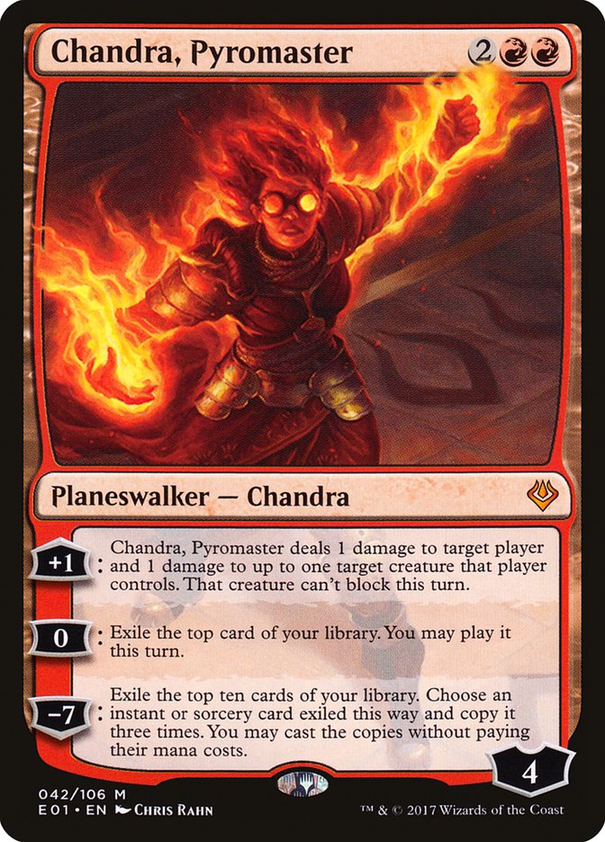 Chandra, Pyromaster [Archenemy: Nicol Bolas] | Galaxy Games LLC