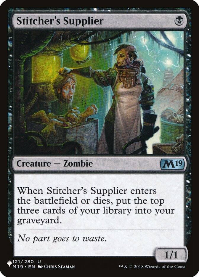 Stitcher's Supplier [The List] | Galaxy Games LLC
