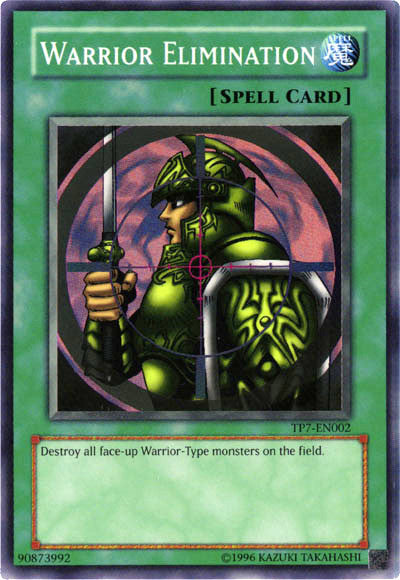 Warrior Elimination [TP7-EN002] Super Rare | Galaxy Games LLC