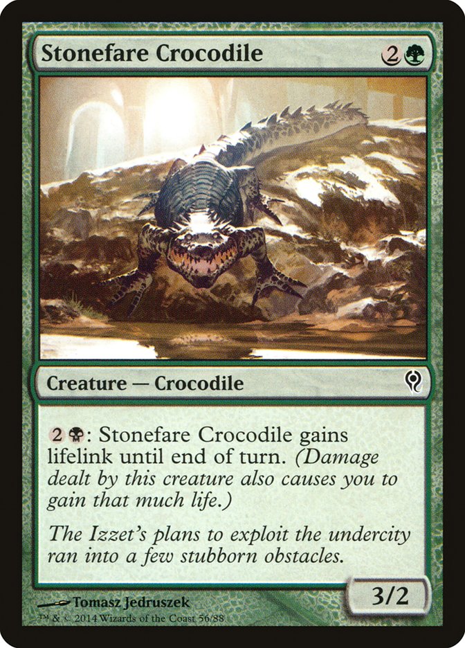 Stonefare Crocodile [Duel Decks: Jace vs. Vraska] | Galaxy Games LLC