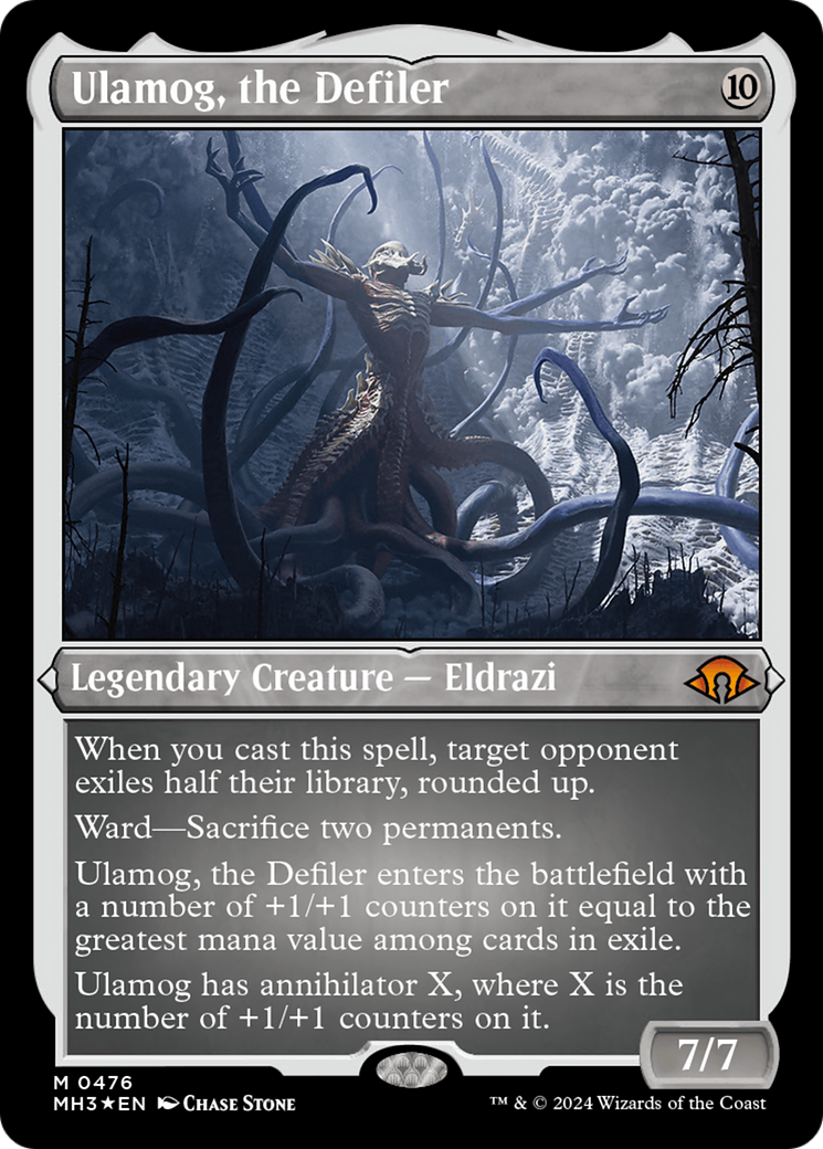 Ulamog, the Defiler (Foil Etched) [Modern Horizons 3] | Galaxy Games LLC