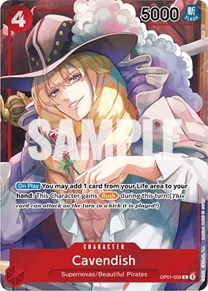 Cavendish (Box Topper) [Romance Dawn] | Galaxy Games LLC