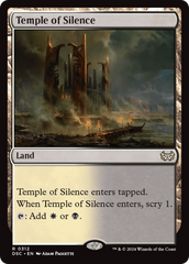 Temple of Silence [Duskmourn: House of Horror Commander] | Galaxy Games LLC