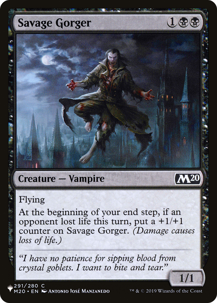 Savage Gorger [The List] | Galaxy Games LLC