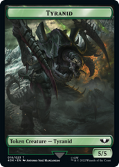 Tyranid (17) // Tyranid (18) Double-Sided Token [Warhammer 40,000 Tokens] | Galaxy Games LLC