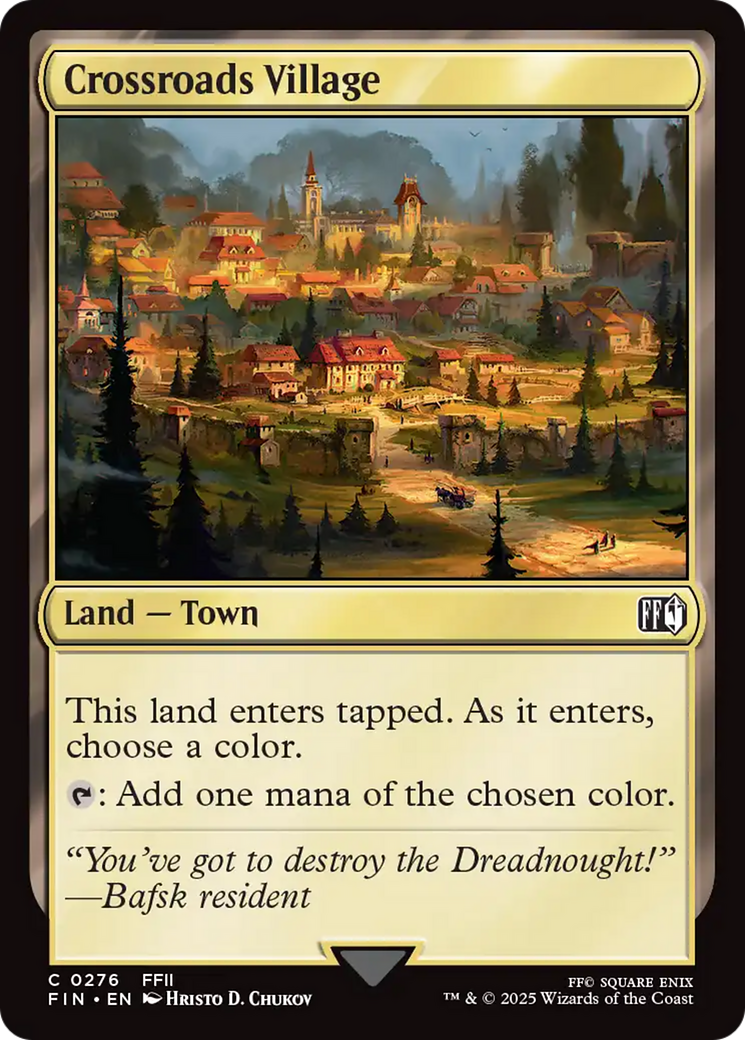 Crossroads Village [FINAL FANTASY] | Galaxy Games LLC