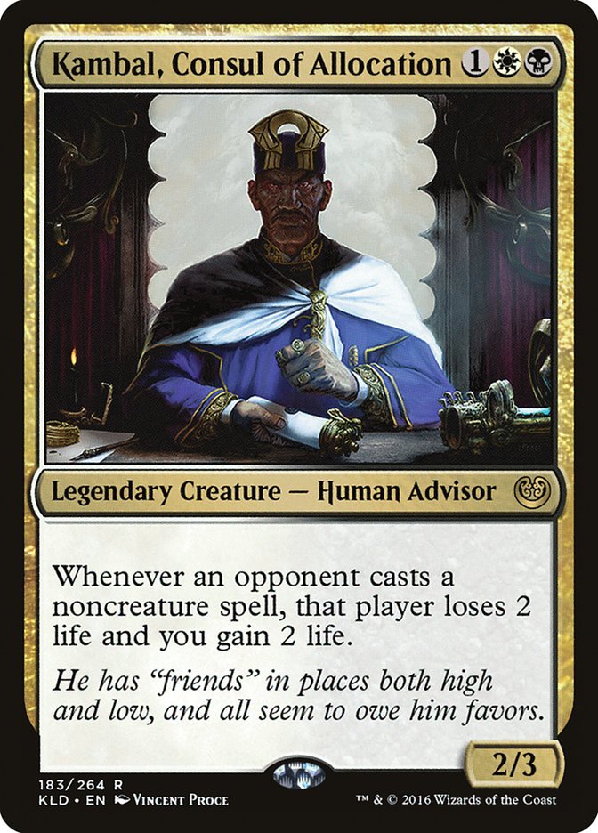 Kambal, Consul of Allocation [Kaladesh] | Galaxy Games LLC