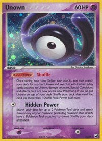 Unown (H) (H/28) [EX: Unseen Forces] | Galaxy Games LLC