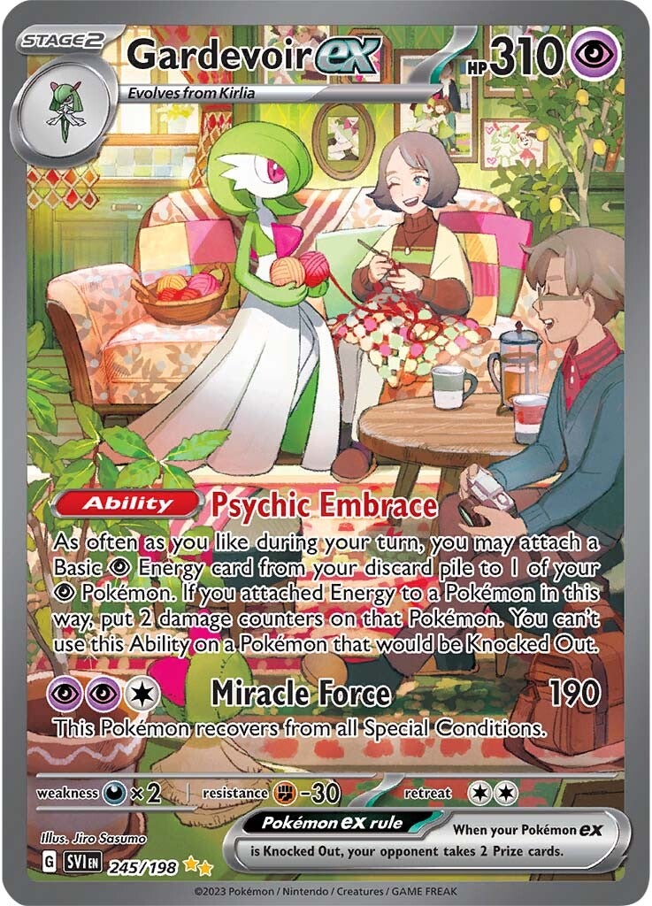 Gardevoir ex (245/198) [Scarlet & Violet: Base Set] | Galaxy Games LLC